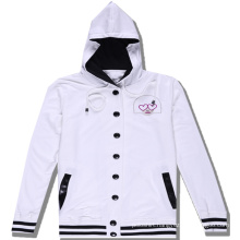 Stylish Wholesale Hooded Sweatshirt with Embroidery Design